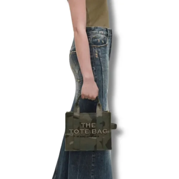 The Small Camo Jacquard Tote bag