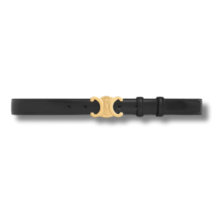 Medium Triomphe Belt in Taurillon Leather